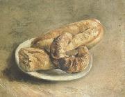 Vincent Van Gogh A Plate of Rolls (nn04) painting